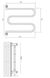 Сушка для рушників водяна Margaroli Aria (Аріа) 400/SQ, арт. 400SQ, Білий