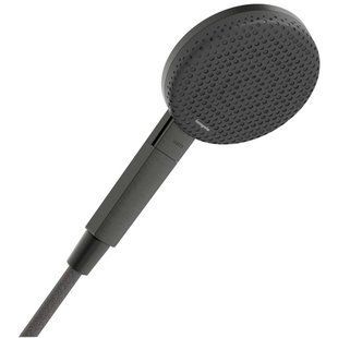 Ручной душ Hansgrohe Raindance Alive Select S 3jet EcoSmart, Brushed Black Chrome (24511340), Чорний
