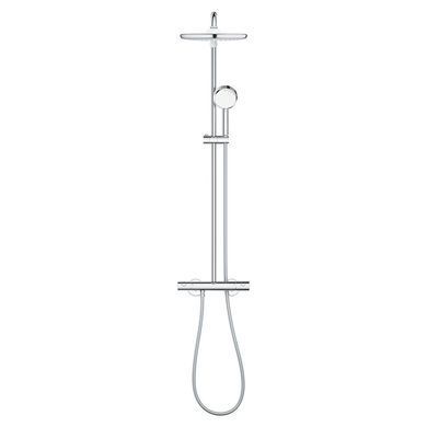 Душевая система Grohe Tempesta System 250 с термостатом для настенного монтажа, хром (26670001), Хром