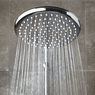 Душевая система Grohe Tempesta System 250 с термостатом для настенного монтажа, хром (26670001), Хром