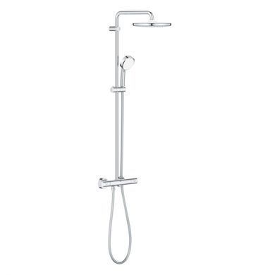 Душевая система Grohe Tempesta System 250 с термостатом для настенного монтажа, хром (26670001), Хром