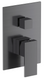 Душевая система скрытого монтажа VOLLE PARDO 1548.030206 pistola gris серый/сатин