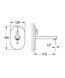Смеситель Grohe Eurosmart Cosmopolitan Е 36315000 для раковины, Хром