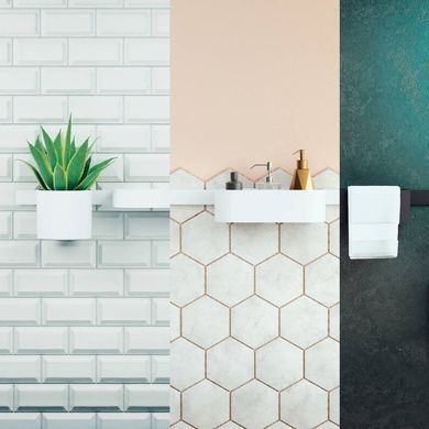 Полиця глибока Hansgrohe WallStoris 25,0 x 10,0 x 7,1 см, Matt White (27912700)
