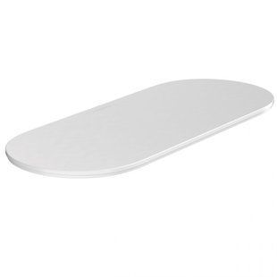 Кришка для полички Hansgrohe WallStoris 25x10см, Matt White (27925700)