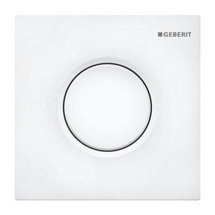 Ручной пневмопривод Geberit HyTouch Sigma 01 арт. 116.011.11.5 для писсуара, белая, Белый