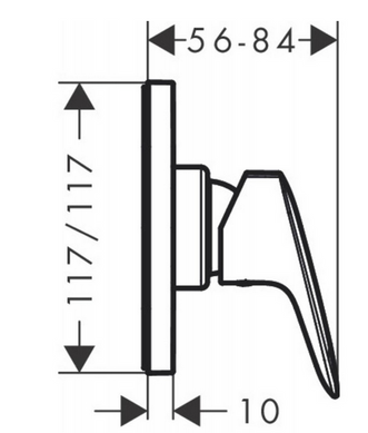 Змішувач Hansgrohe Logis (71604000), Хром