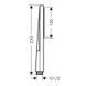 Ручной душ Hansgrohe Pulsify E 100 1jet EcoSmart+, Matt Black (24321670), Чорний