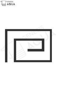 Полотенцесушитель 650х530 мм 29 Palaj, Черный
