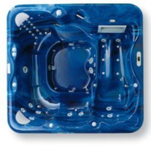 Бассейн с гидромассажем Jacuzzi Santorini 9444-01446, цветной