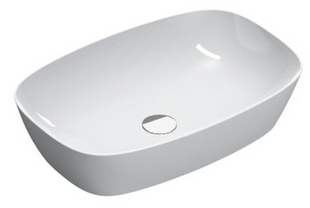 Керамічна раковина 60x40см Catalano Green Lux, bianco lucido (160APGRLX00), Білий
