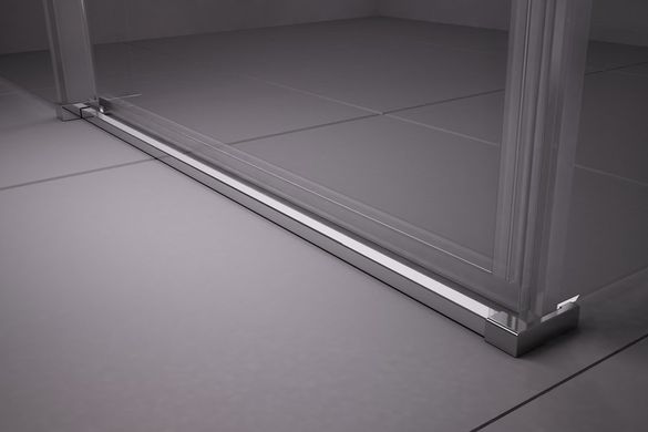 Душова кабіна ліва (полірований алюміній, розсувні двері) Ravak Matrix MSDPS-100/80 L (0WLA4C00Z1)
