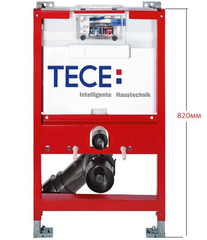TECE Profil 9300001 Инсталляция для подвесного унитаза низкая 82см