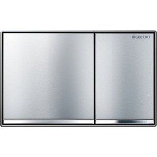 Клавиша смыва Geberit "Omega 60" металл/шлифованный хром 115.081.GH.1, Нержавеющая сталь