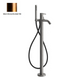 Смеситель для ванной Gessi GESSI316, Warm Bronze Brushed PVD (54028-726), бронза