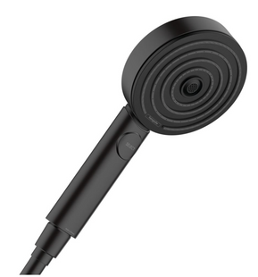 Ручний душ Hansgrohe Pulsify Select Activation 105 3jet EcoSmart, чорний матовий (24100670), Черный