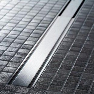 Дренажний канал Geberit CleanLine60 (L30-90см) полірований/матовий метал 154.456.KS.1