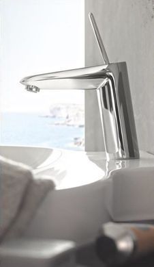 Змішувач Grohe Eurodisk Joystick, M-Size 23427000, для раковини зі зливним гарнітуром, Хром