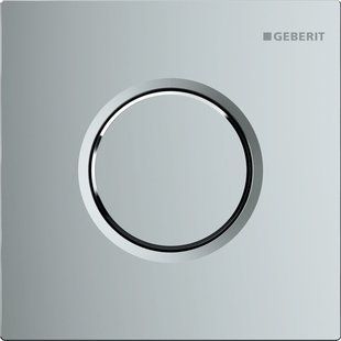 Ручной пневмопривод Geberit HyTouch Sigma 01 116.011.21.5 для писсуара, глянцевый хром, Хром