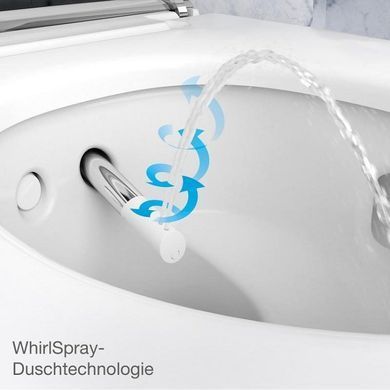 Підвісний унітаз-біде Geberit AquaClean MERA, білий альпін (146.214.11.1), Білий