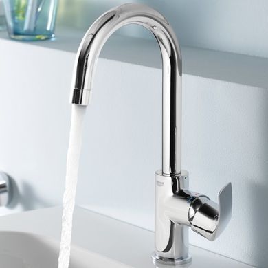 Смеситель для раковины Grohe Eurosmart 23537002, Хром