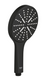 Ручний душ Grohe Rainshower SmartActive 130, 3 режими струменя, чорний матовий (22127KF0), Чорний