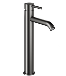 Змішувач для раковини KFA Armatura MOZA Gun Metal Grey 5032-612-61, графит