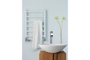Сушка для рушників Zehnder Stalox STX-080-045, RAL 9016 білий, Білий