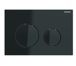 Смывная клавиша Sigma21, черная, Geberit 115.651.SJ.1, Черный