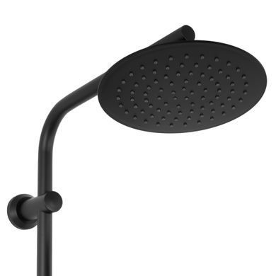 Душовий гарнітур REA BLISS BLACK чорний з термостатом