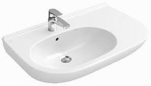 Умывальник с левым крылом 80х49 см Villeroy & Boch O.Novo, 51608001