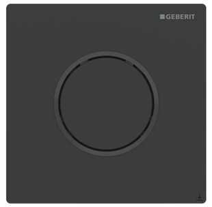 Ручной пневмопривод Geberit HyTouch Sigma 10 арт. 116.015.16.1 для писсуара, матовый черный
