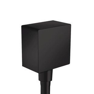 Шланговое подсоединение Hansgrohe FixFit (цвет - черный матовый) 26455670, Черный