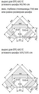 Кухонная мойка Franke Euroform EFG 682-Е 114.0028.566, графит