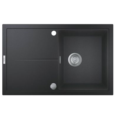 Кухонная мойка Grohe K400 Sink 50 780x500, черный гранит (31639AP0)