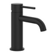 Змішувач для умивальника Gessi316 Flessa без клапана 54002-299, Чорний
