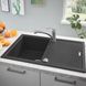 Кухонна мийка Grohe K400 Sink 50 780x500, чорний гранiт (31639AP0)