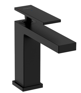 Смеситель Tecturis E 110 CoolStart для умывальника, Matt Black (73014670), Черный
