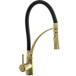 Змішувач для раковини (умивальника) REA GASPAR BLACK GOLD золотий