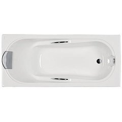 COMFORT ванна 180x80 прямоугольная в комплекте с сифоном Geberit 150.520.21.1, с ножками