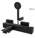 Смеситель для ванны GRB Black 60225601 черный, Черный
