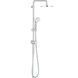 Grohe New Tempesta System 200 Душевая система Flex с переключателем для настенного монтажа (27389002), Хром