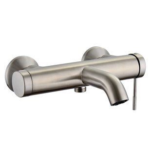 Смеситель для ванны Imprese BRENTA ZMK081906040, Никель матовый