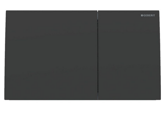 Смывная клавиша Geberit Sigma70 с нержавеющей стали, черный матовый (115.622.14.1)