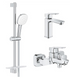Набір змішувачів GROHE Cubeo, хром (UA125246M), Хром