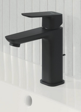 Набір змішувачів для ванни GROHE Cubeo, чорний матовий UA125246M243, Чорний