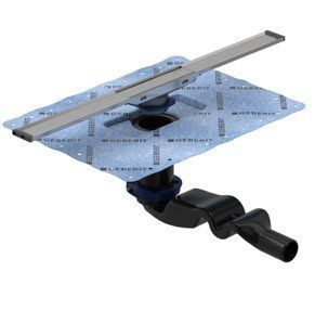 Дренажный канал 60см Geberit CleanLine Basic 154.454.00.1 для стяжки 90 мм, Нержавеющая сталь