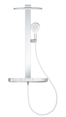 Душова система GROHE SPA Rainshower Aqua Pure з термостатом для настінного монтажу, хром (1009620000), Хром
