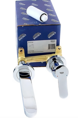GROHE BauEdge 20474000 Смеситель для раковины со стены, Хром