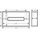 Контейнер для полотенец Hansgrohe AddStoris, Matt Black (41774670)